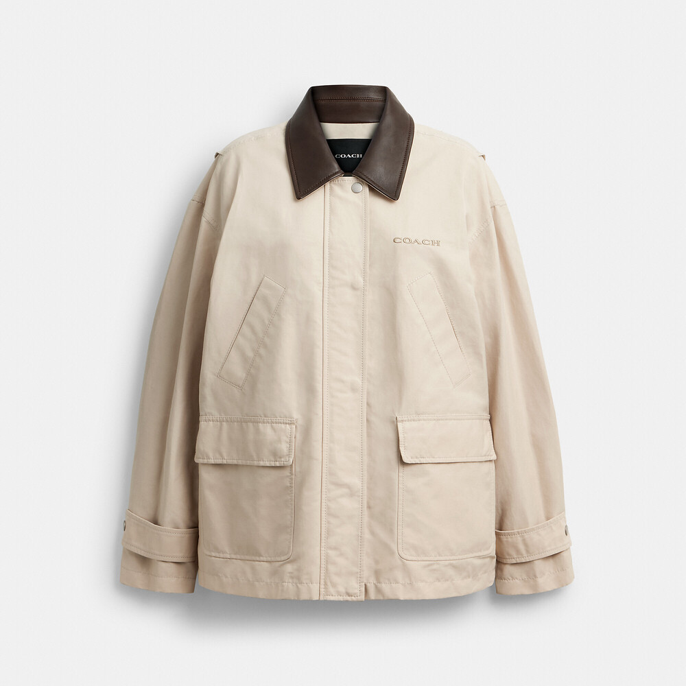 Coach Outlet Waxed Country Jacket
